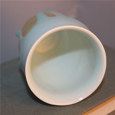 【景德鎮(zhèn)廠家直銷(xiāo)無(wú)圖流釉杯】?jī)r(jià)格,廠家,圖片,陶瓷工藝品,浮梁縣思翰陶瓷工作室-