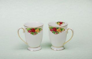 花開富貴情侶杯 外貿原單陶瓷，品質與美感的完美結合